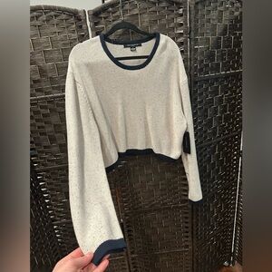 French Connection NWT SZ XL Mozart Cotton
Crewneck Sweater